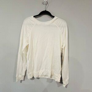 Athleta White Mindset Pacific Sweatshirt Size S